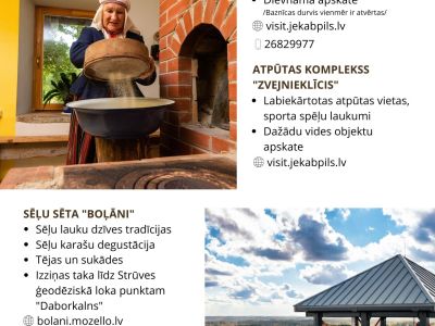 Visit Jēkabpils - Tūrisms Jēkabpils novadā
