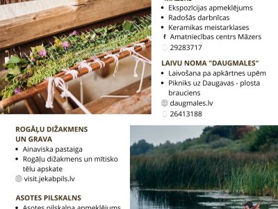 Visit Jēkabpils - Tūrisms Jēkabpils novadā