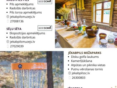 Visit Jēkabpils - Tūrisms Jēkabpils novadā