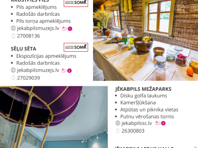 Visit Jēkabpils - Tūrisms Jēkabpils novadā