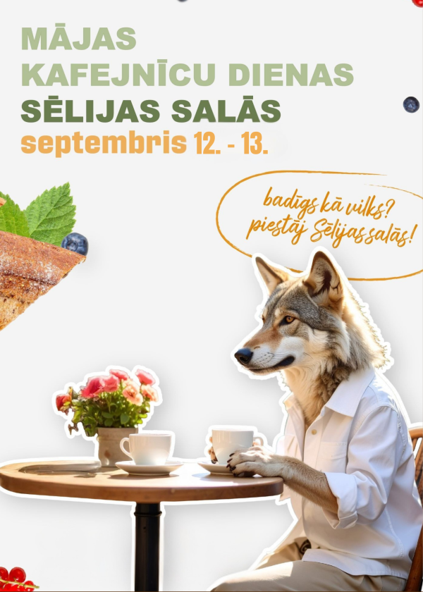 Alkani kaip vilkas? Namų kavinukių dienos Sėlos salose.
