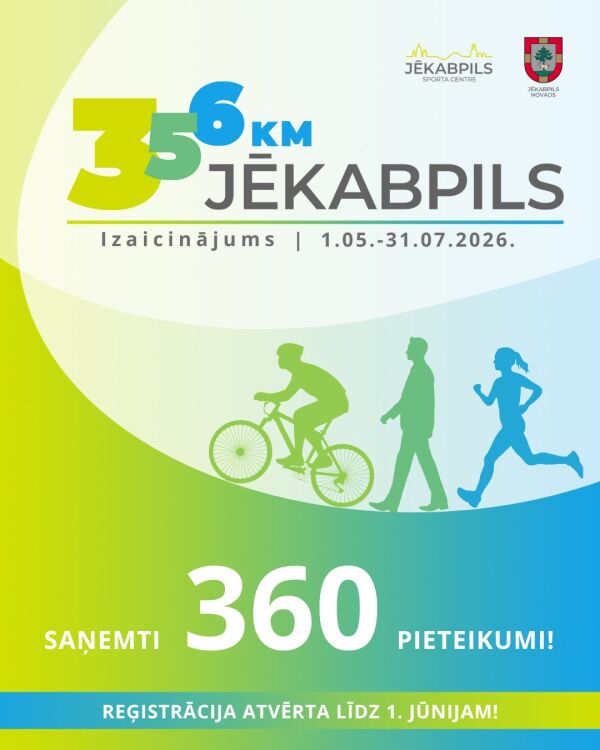 Izaicinājums "Jēkabpils 356 km"