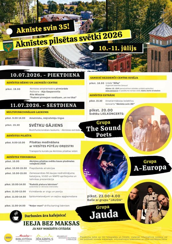 AKNĪSTES PILSĒTAS SVĒTKI - AKNĪSTEI 35