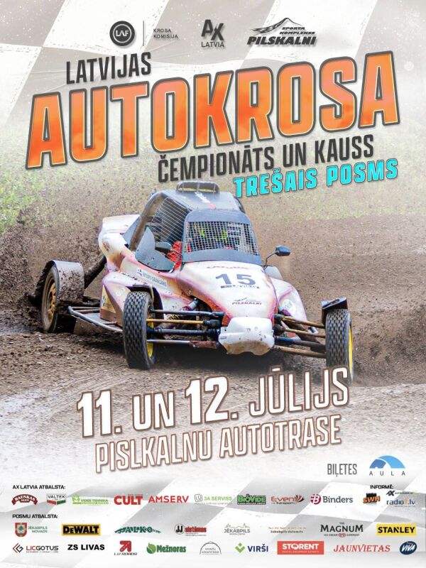 Autokroso varžybų kalendorius