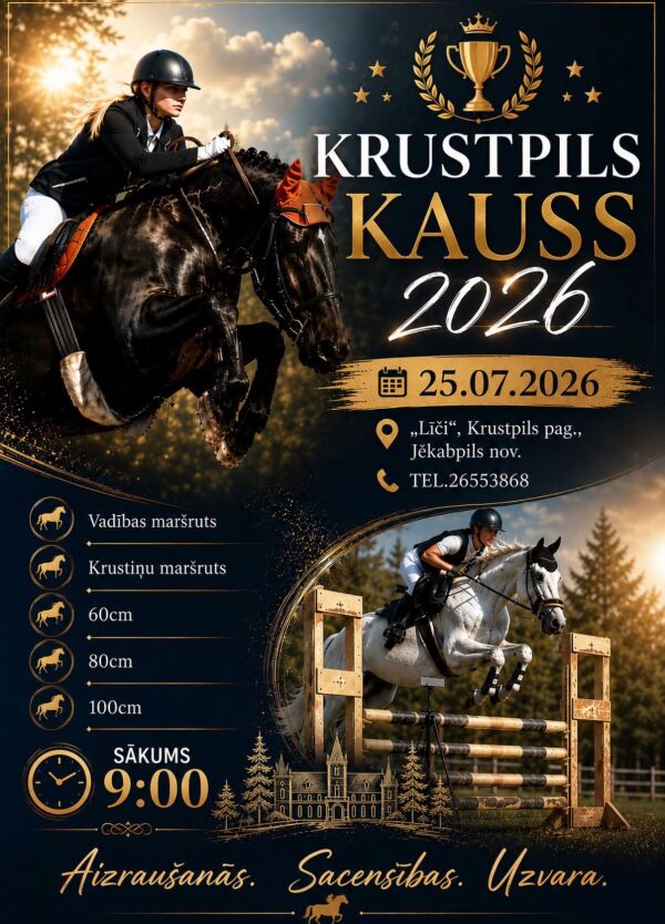 Krustpils kauss 2026