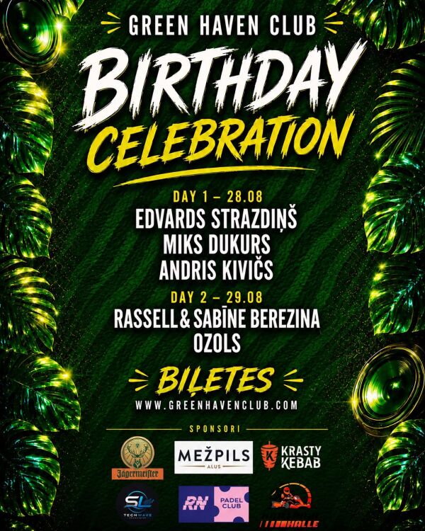 GREEN HAVEN CLUB BIRTHDAY CELEBRATION