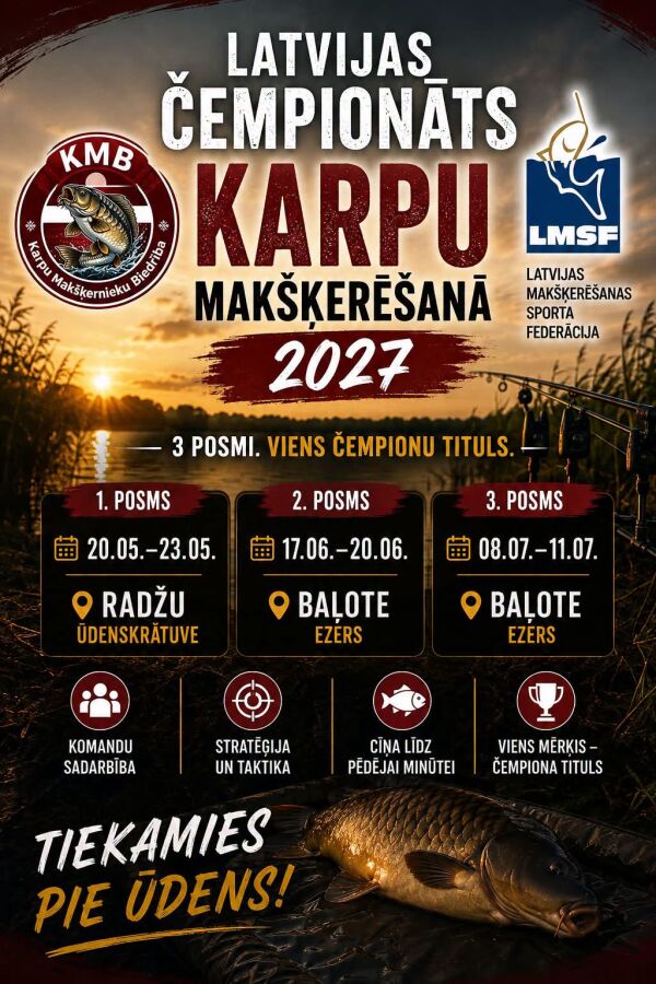 LATVIAN CARP FISHING CHAMPIONSHIP 2027