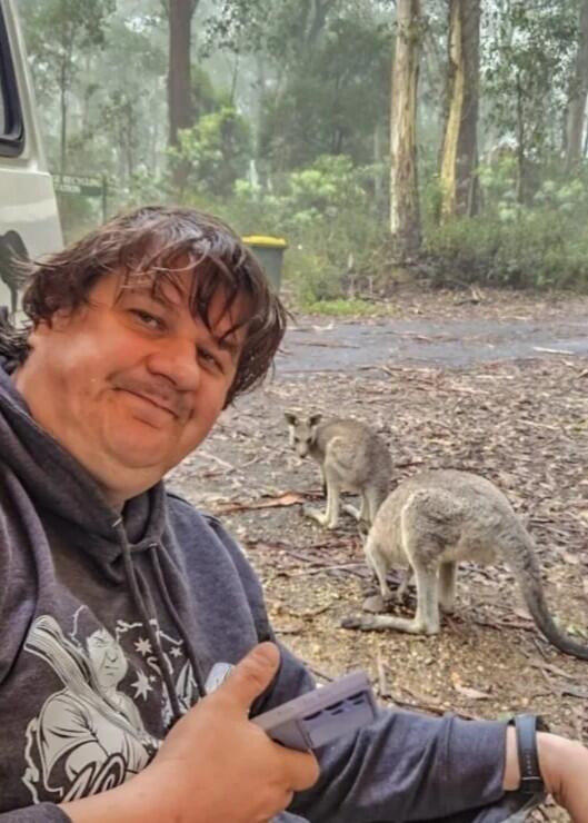 Žiga piedzīvojumi Austrālijā kafejnīcā "Gaļas nams" Jēkabpilī