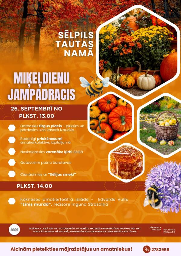 MIĶEĻDIENAS JAMPADRACIS SĒLPILĪ