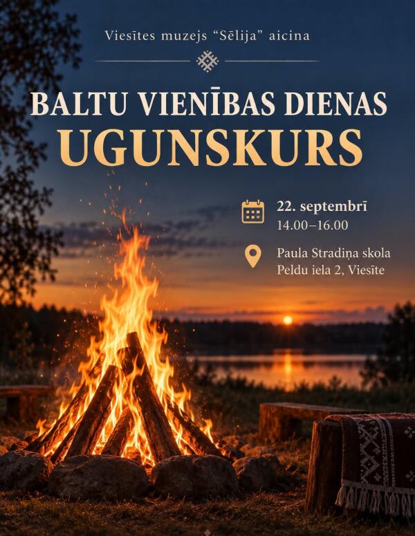 BALTU VIENĪBAS DIENAS UGUNSKURS 