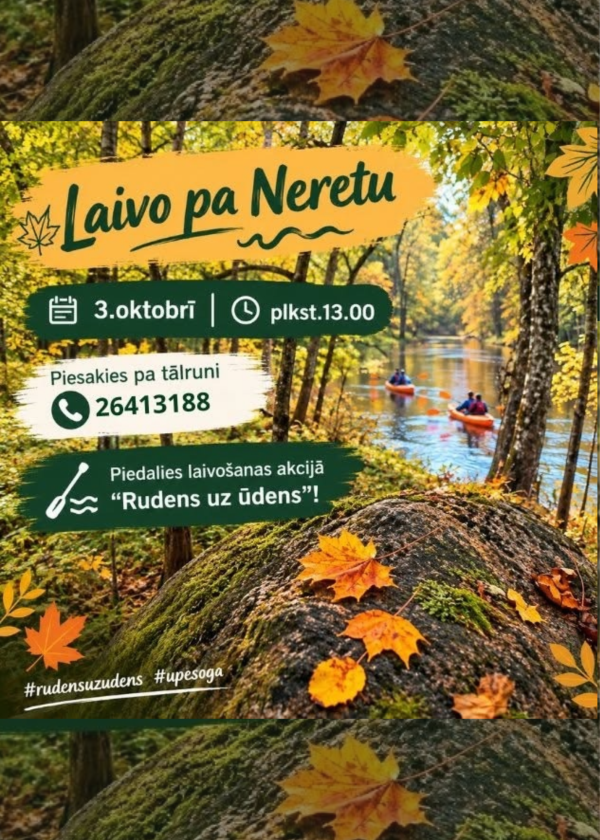 LAIVO PA NERETAS UPI 