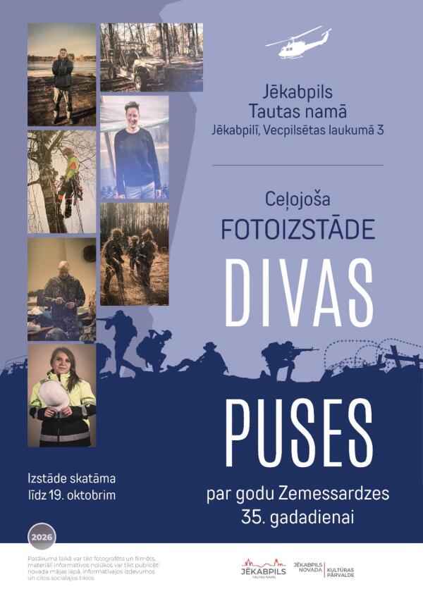 Ceļojo&scaron;a fotoizstāde &ldquo;Divas puses&rdquo; Jēkabpils Tautas namā