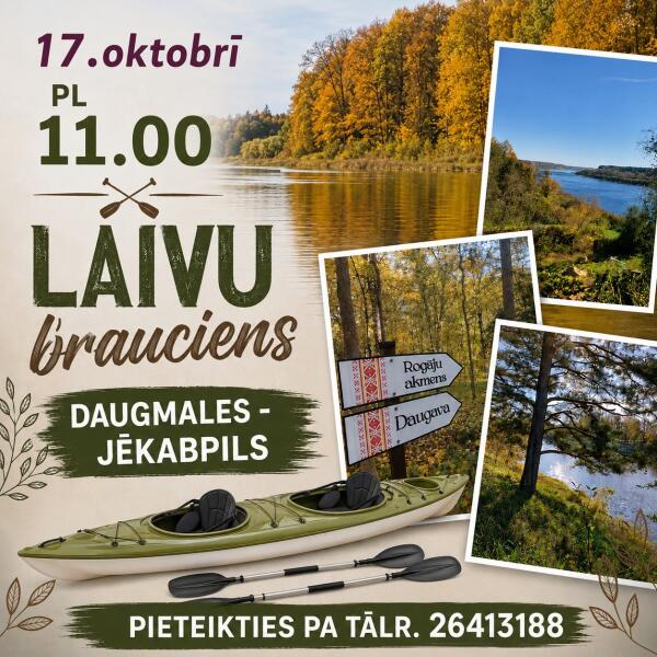 LAIVU BRAUCIENS DAUGMALES - JĒKABPILS