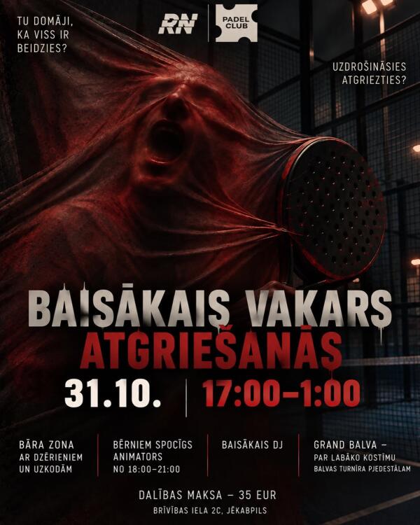 BAISĀKAIS RN PADEL VAKARS 