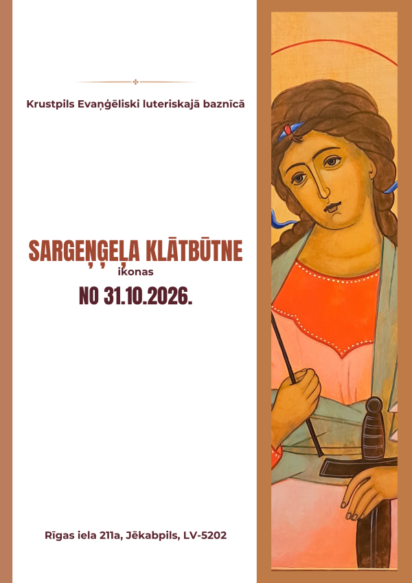 Gitas Palmas ikonu izstāde &bdquo;Sargeņģeļa klātbūtne&rdquo; Jēkabpilī