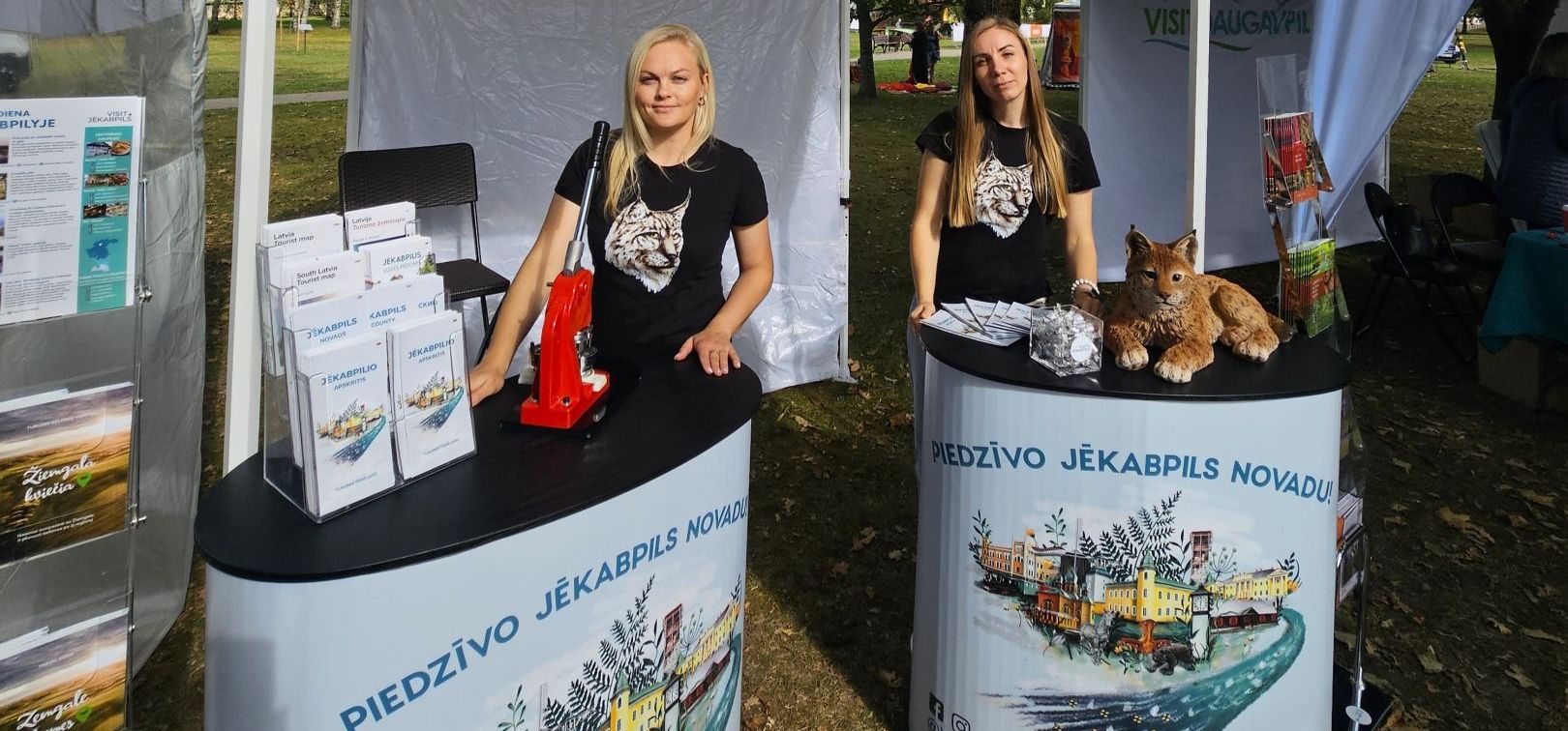 Jēkabpils novads pārstāvēts Rokišķu pilsētas svētku tūrisma alejā