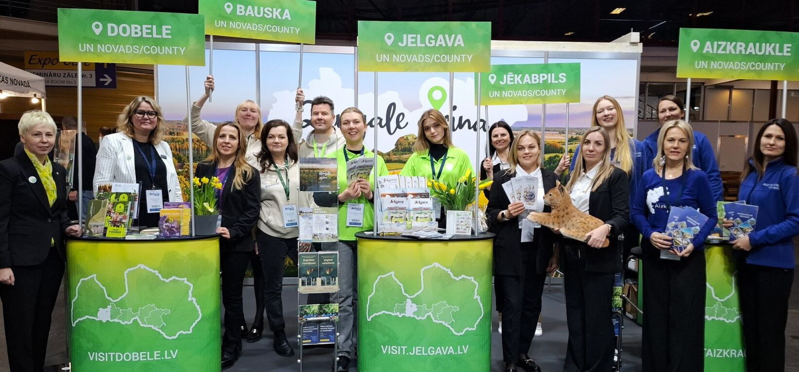 Jēkabpils novada tūrisma piedāvājums prezentēts izstādē “Balttour 2026”